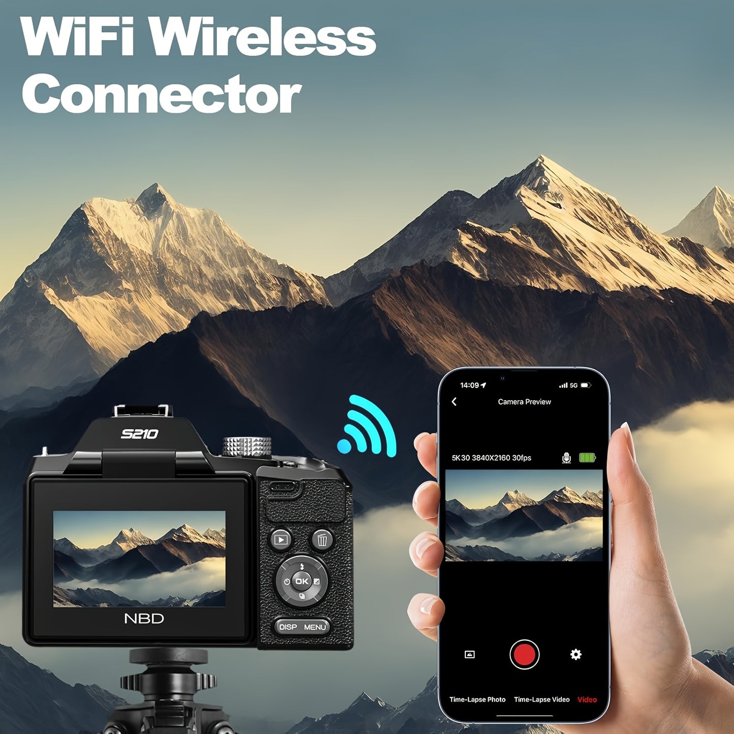 Appareils photo numériques 5K et 64 MP