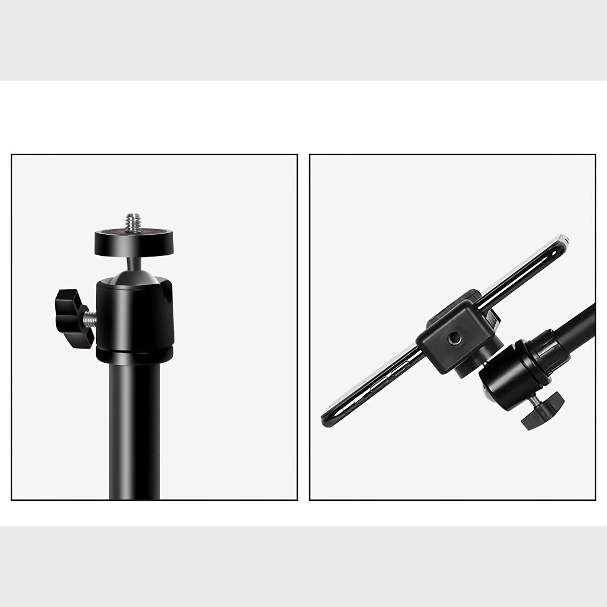 Support de caméra réglable en acier carbone
