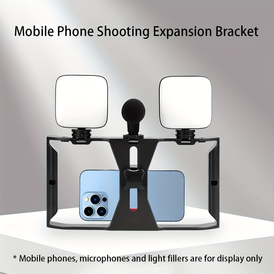 Stabilisateur portatif polyvalent avec support de microphone