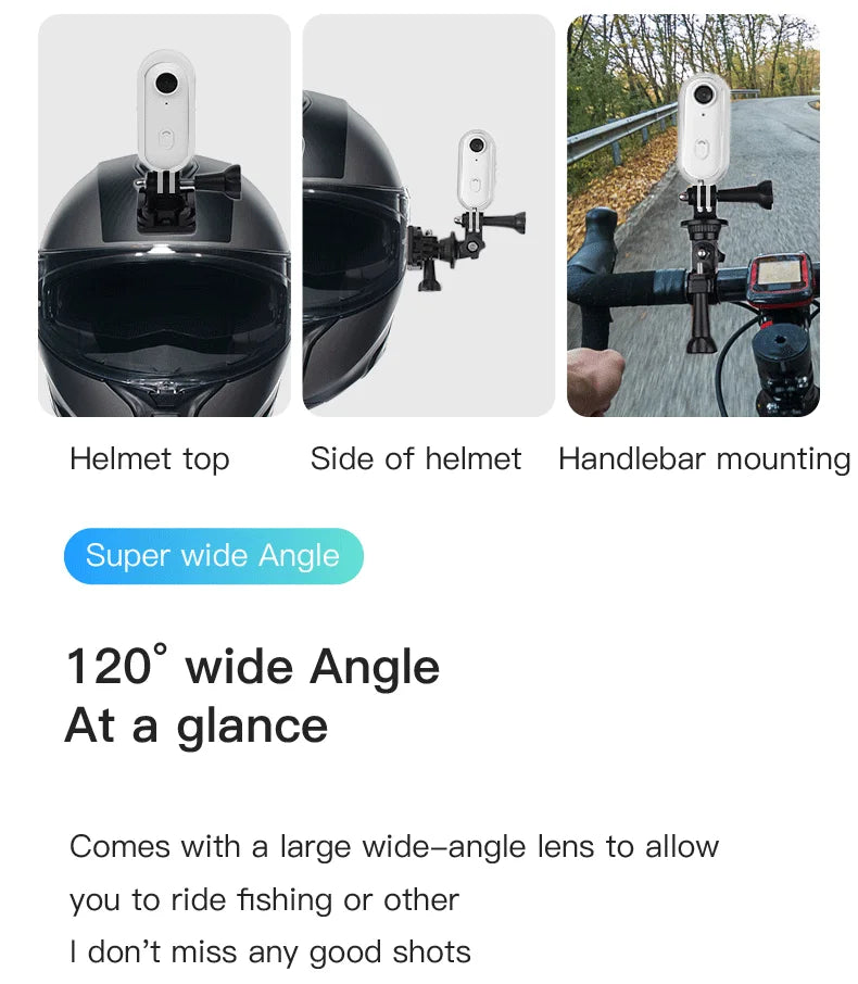 Mini caméra d'action 4K HD 1080P, sans fil, Wi-Fi