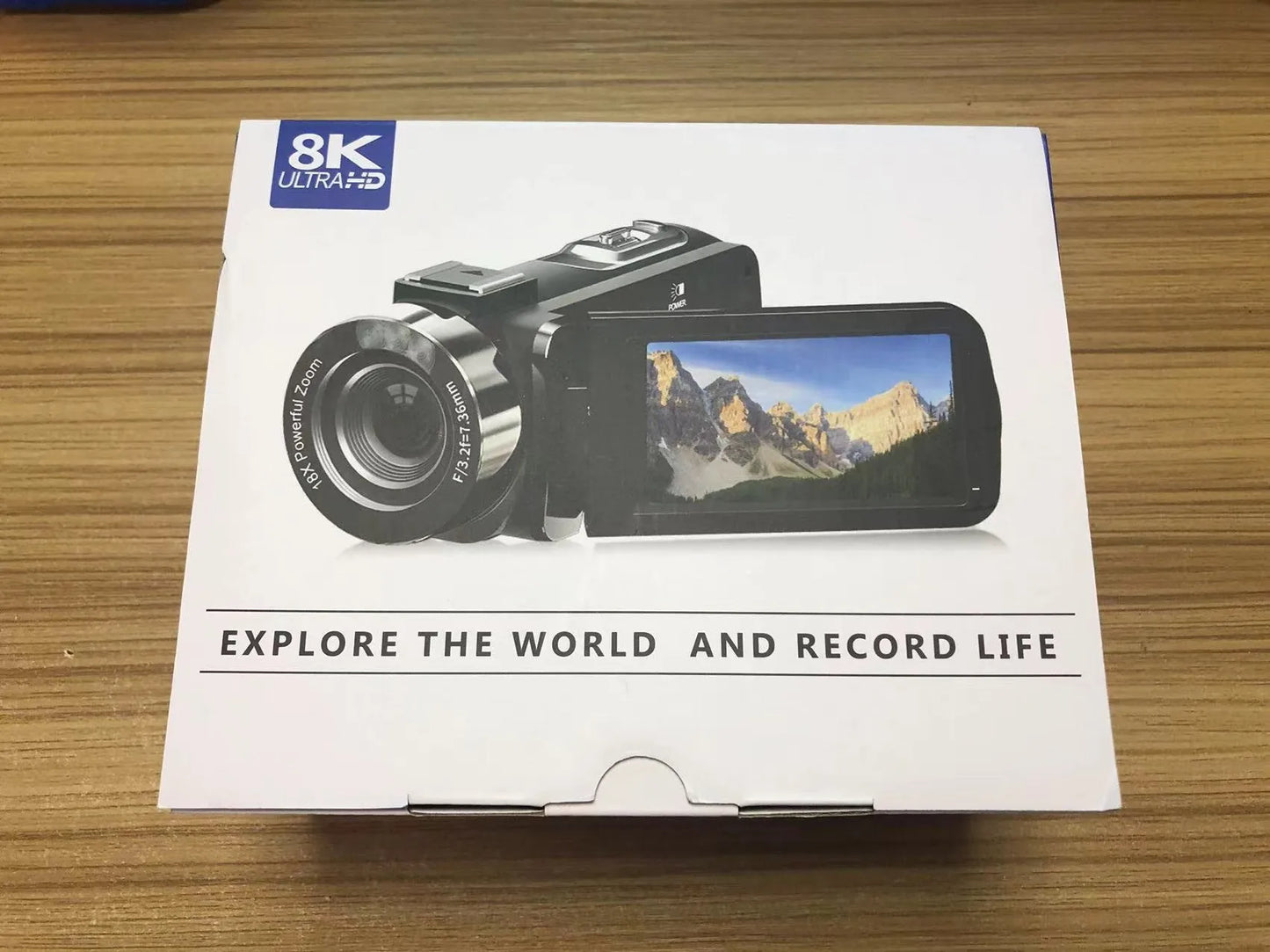 Caméra vidéo numérique HDR 8K, vision nocturne, webcam WIFI 48 MP