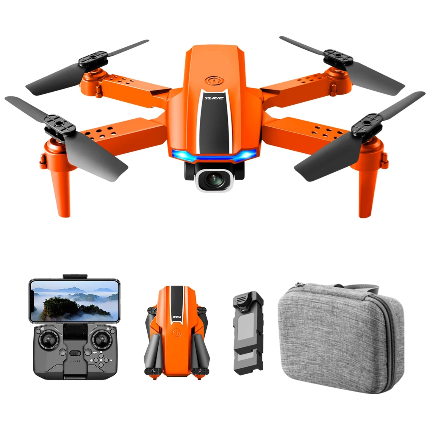Drone RC 2,4 G avec caméra 4K