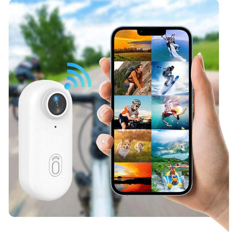 Mini caméra d'action 4K HD 1080P, sans fil, Wi-Fi