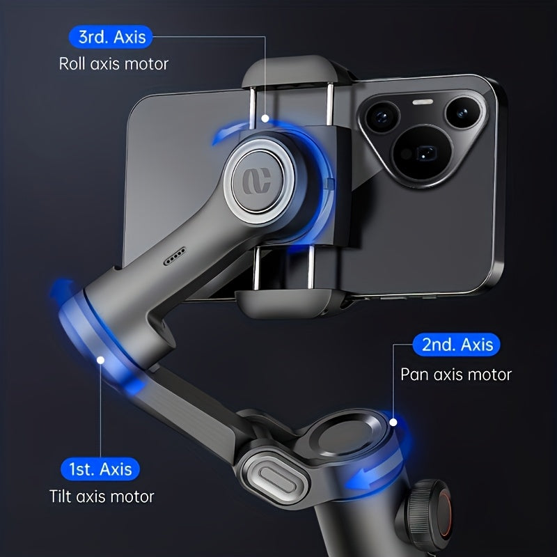 Stabilisateur de cardan portable 3 axes AOCHUAN XE