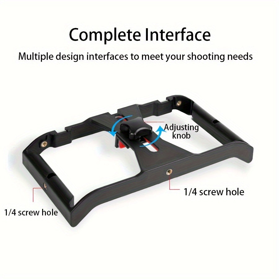 Stabilisateur portatif polyvalent avec support de microphone