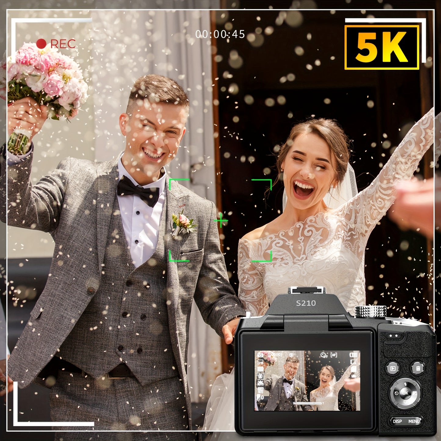 Appareils photo numériques 5K et 64 MP