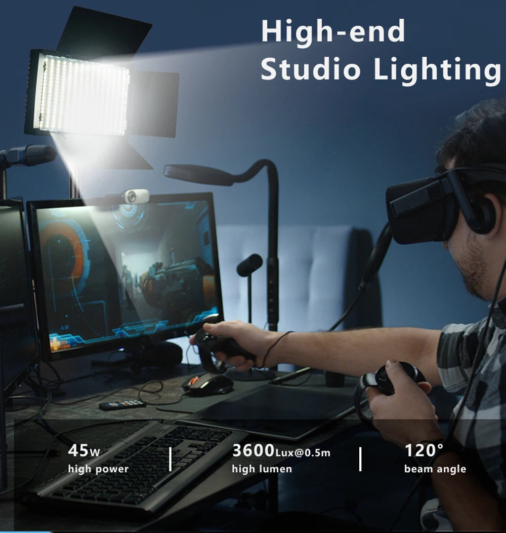 Lampe de studio photo LED U800