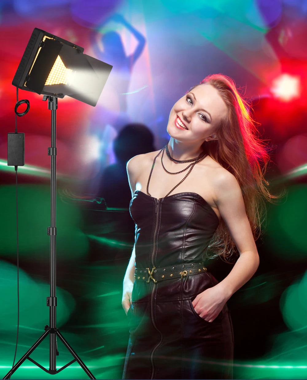 Lampe de studio photo LED U800