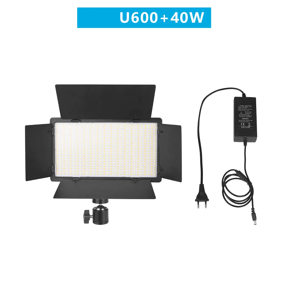 Lampe de studio photo LED U800