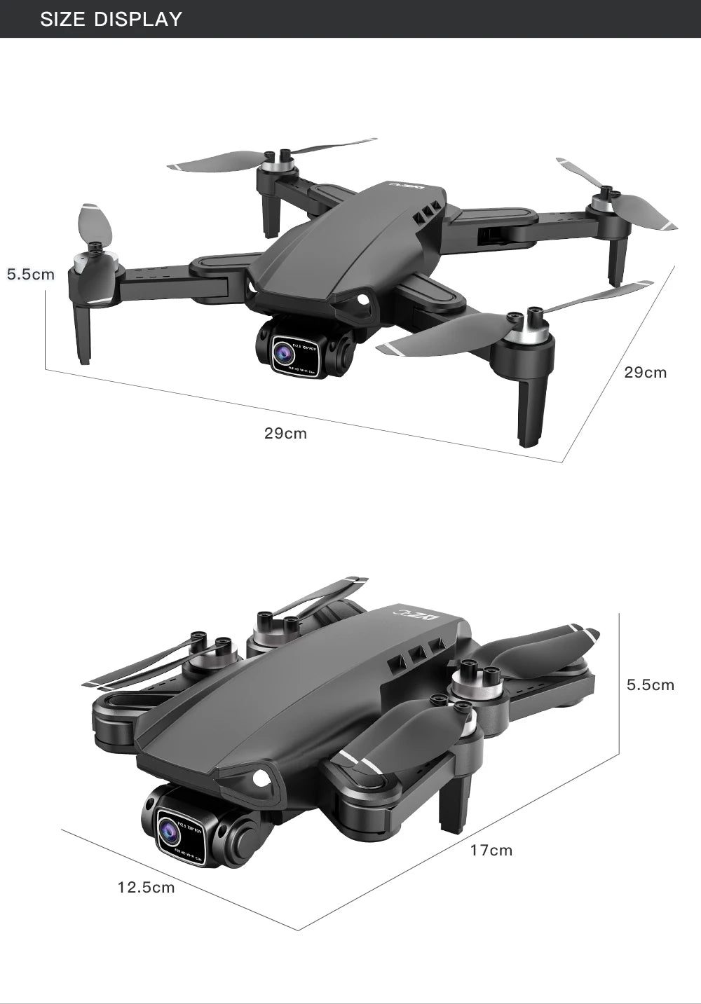 Drone GPS LYZRC L900 PRO SE 4K professionnel