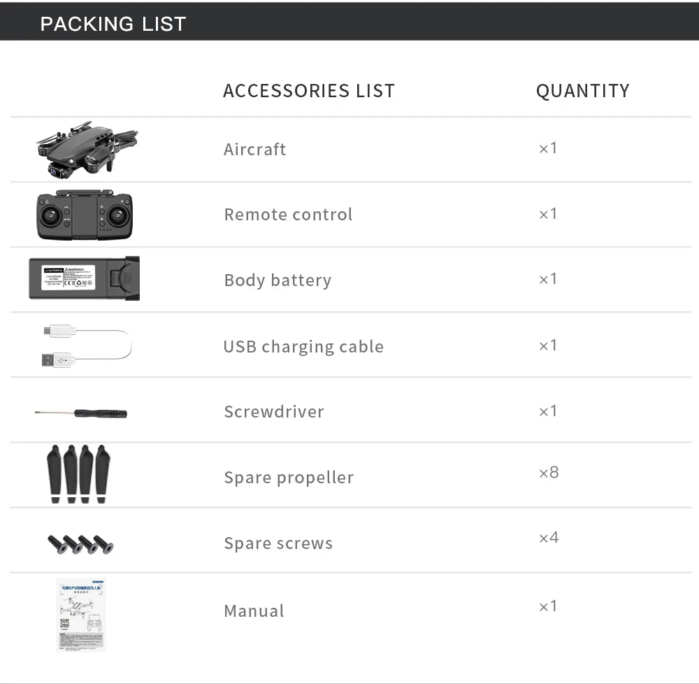 Drone GPS LYZRC L900 PRO SE 4K professionnel