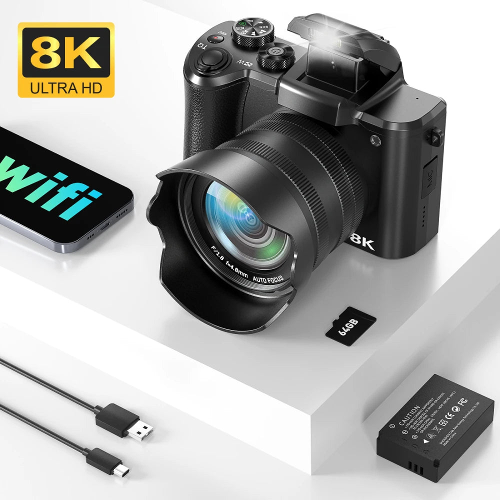Appareil photo numérique 8K