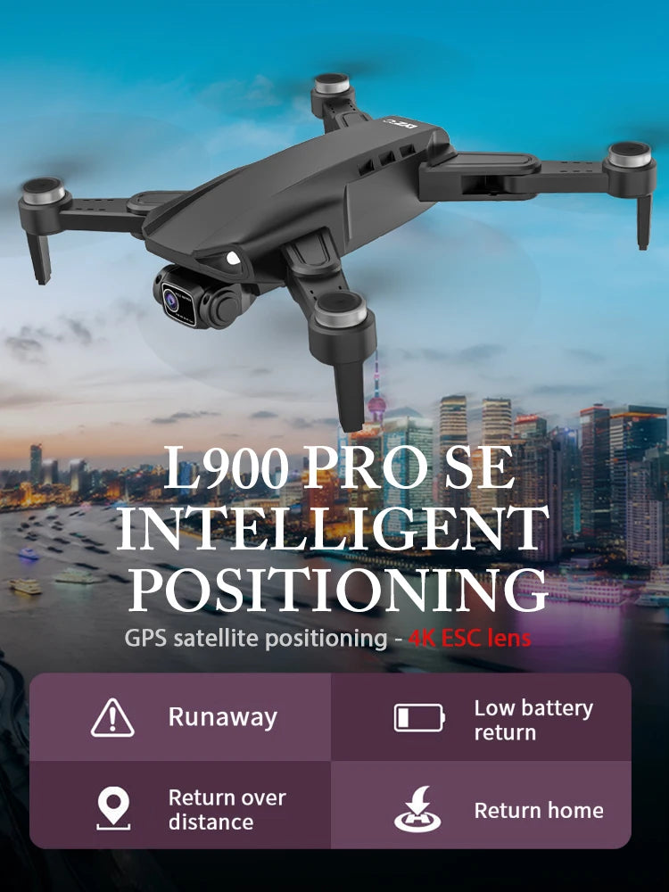 Drone GPS LYZRC L900 PRO SE 4K professionnel