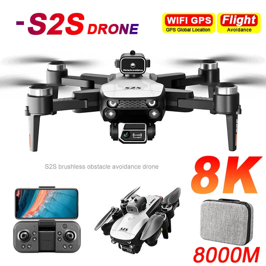 Mini drone S2S avec caméra HD 4K et 8K
