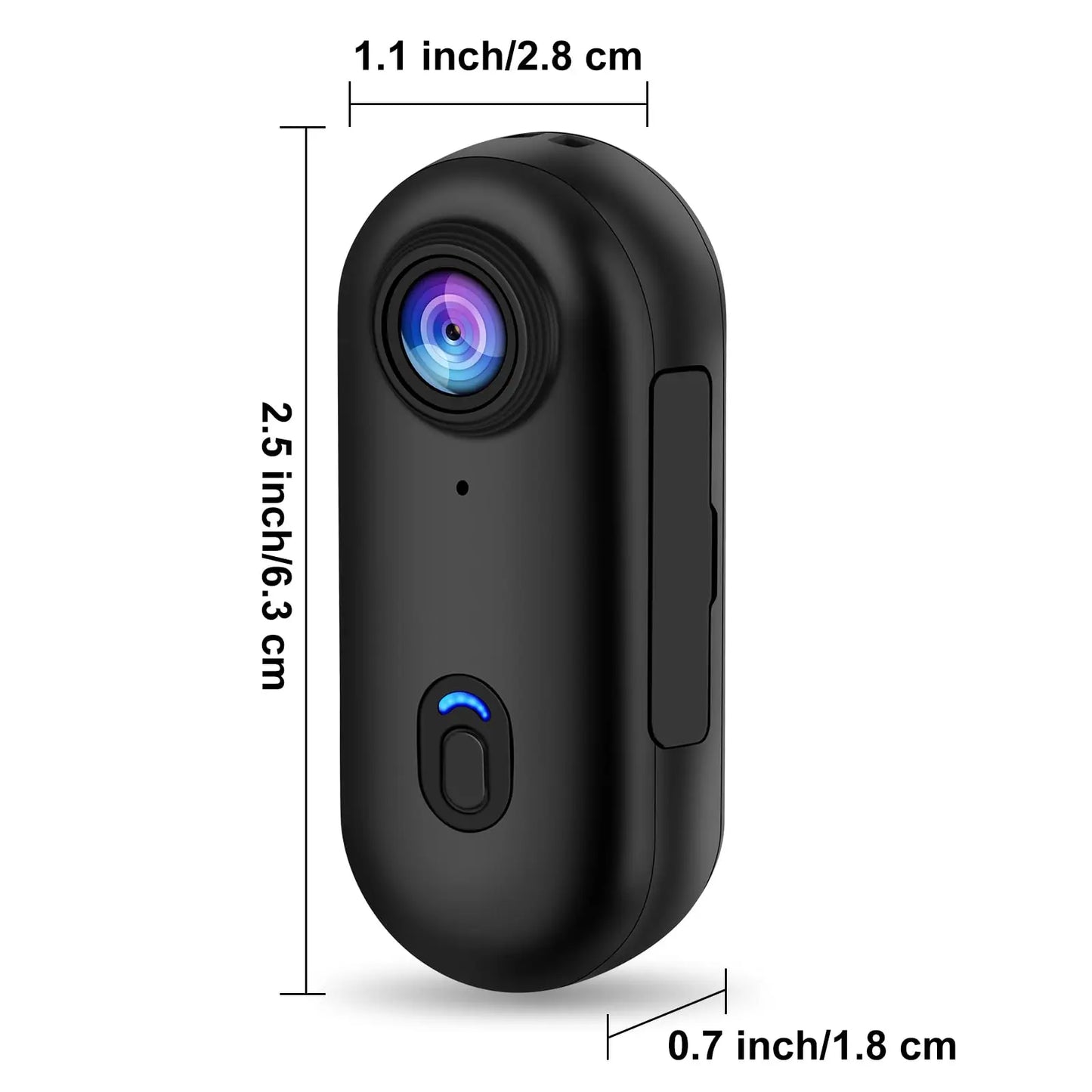 Mini caméra d'action 4K HD 1080P, sans fil, Wi-Fi