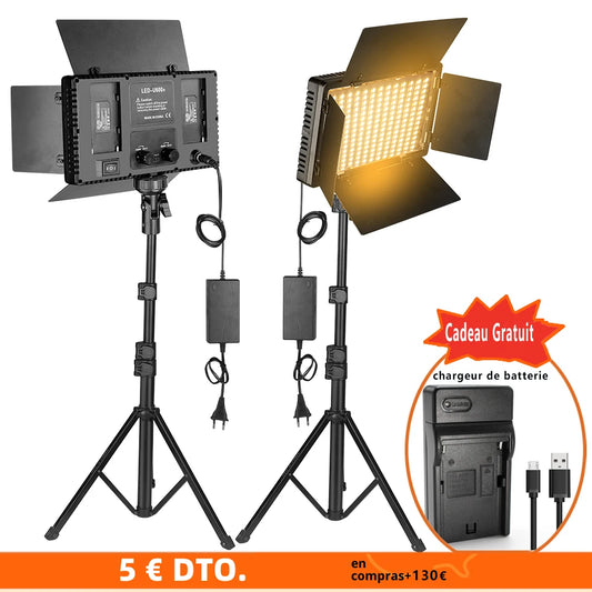 Lampe de studio photo LED U800