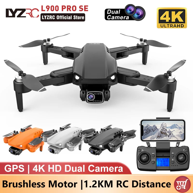 Drone GPS LYZRC L900 PRO SE 4K professionnel