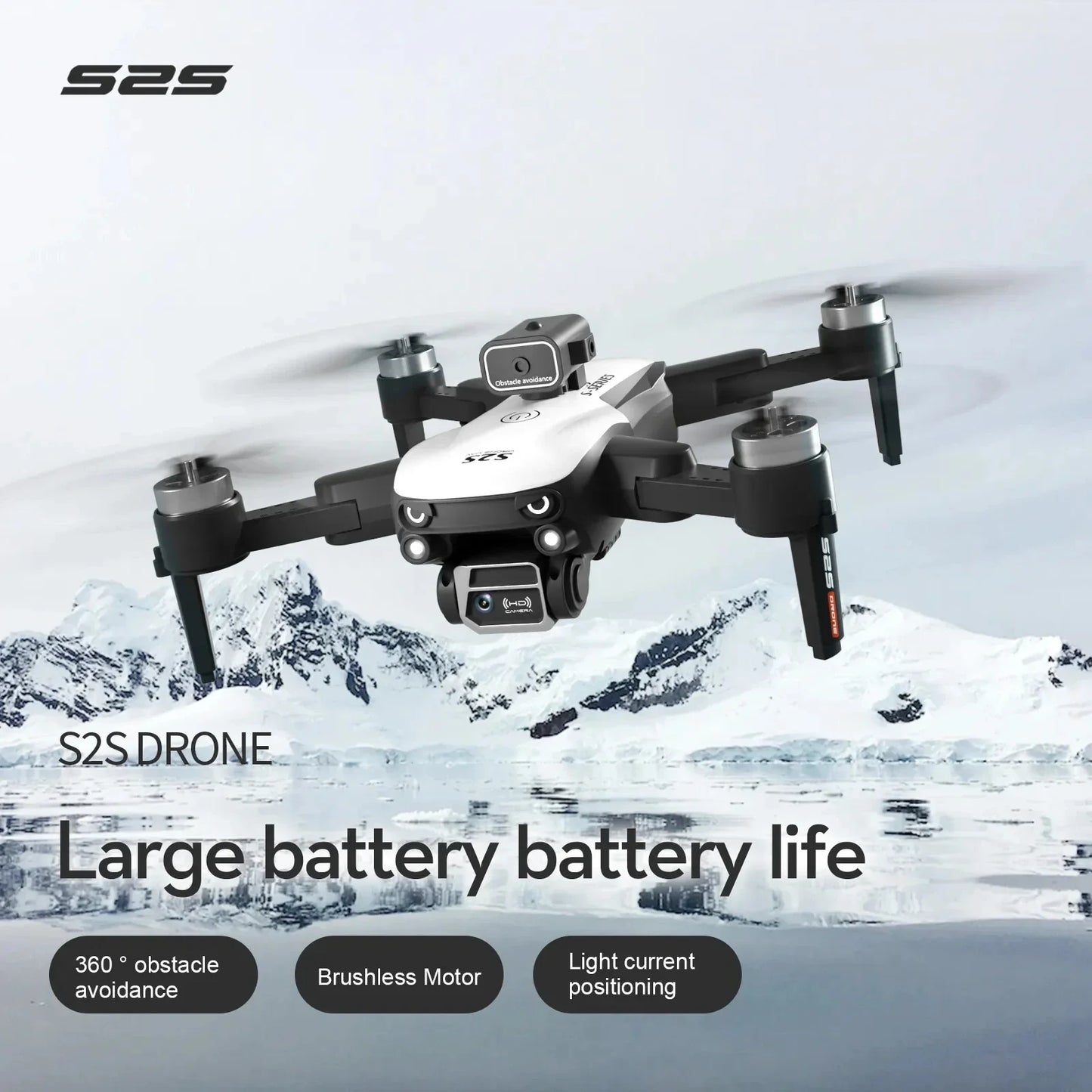 Mini drone S2S avec caméra HD 4K et 8K