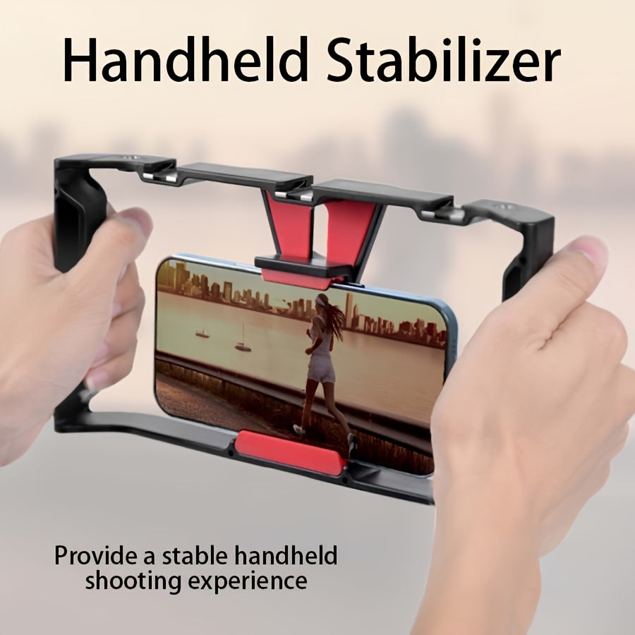 Stabilisateur portatif polyvalent avec support de microphone